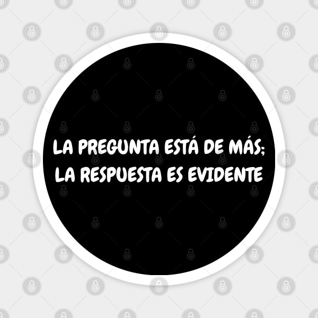 La pregunta está de más; la respuesta es evidente Magnet by reflective mind